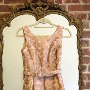 Dress with gold accents